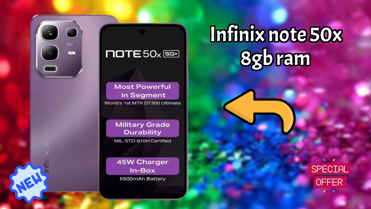 Infinix Note 50X 8GB RAM 2026 बाजार स्थिति ब्रेकडाउन