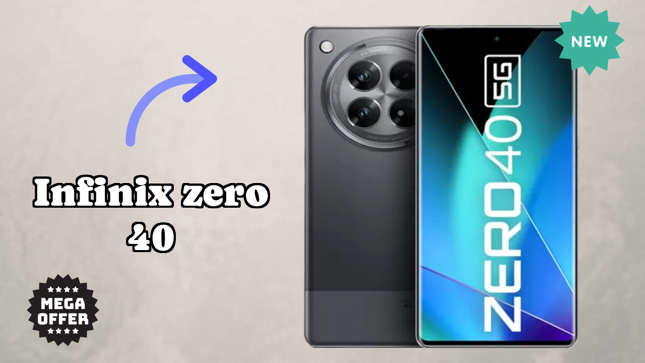 Infinix Zero 40 बैटरी लाइफ: 5000 MAh चार्जिंग स्पीड