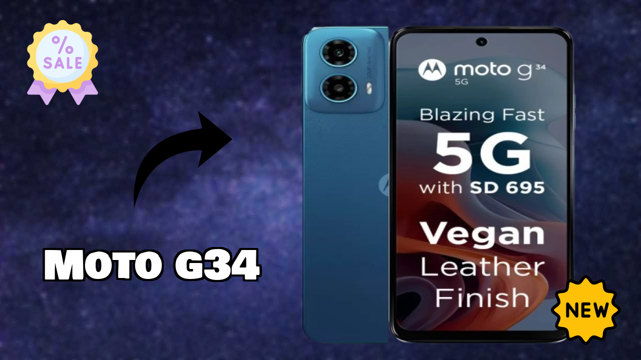 ₹10,999 पर Moto G34 - इसके बारे में सब कुछ