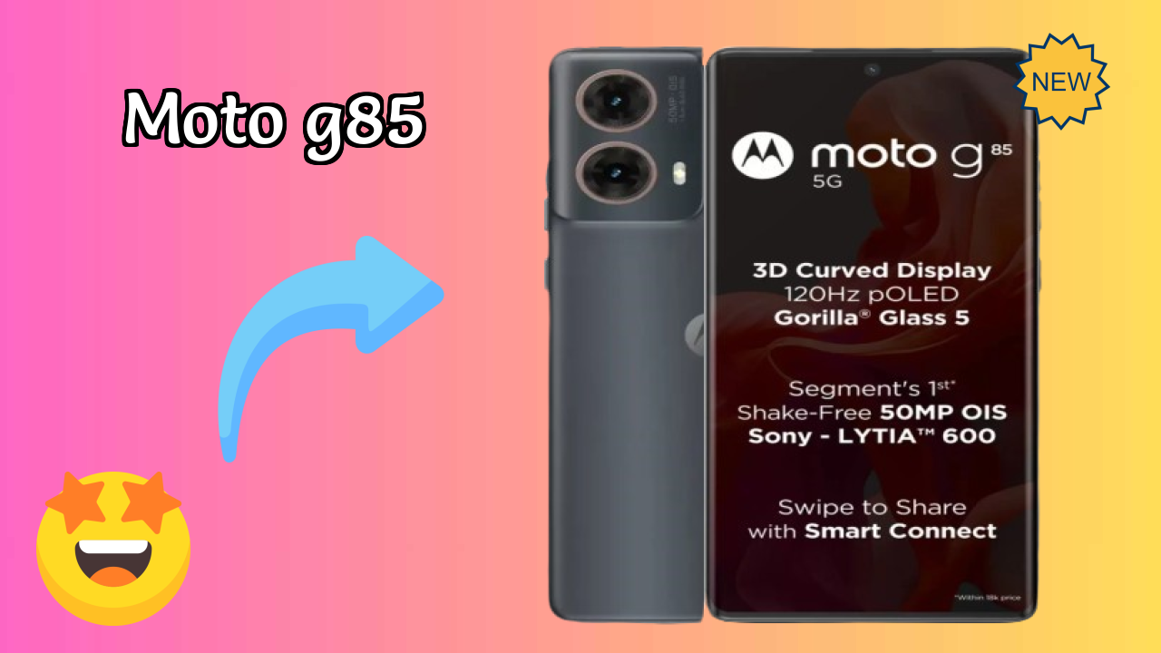 Moto G85 डिस्प्ले क्वॉलिटी: P-OLED समझाया गया