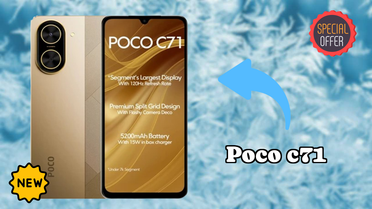 POCO C71 डिस्प्ले क्वॉलिटी: IPS LCD समझाया गया