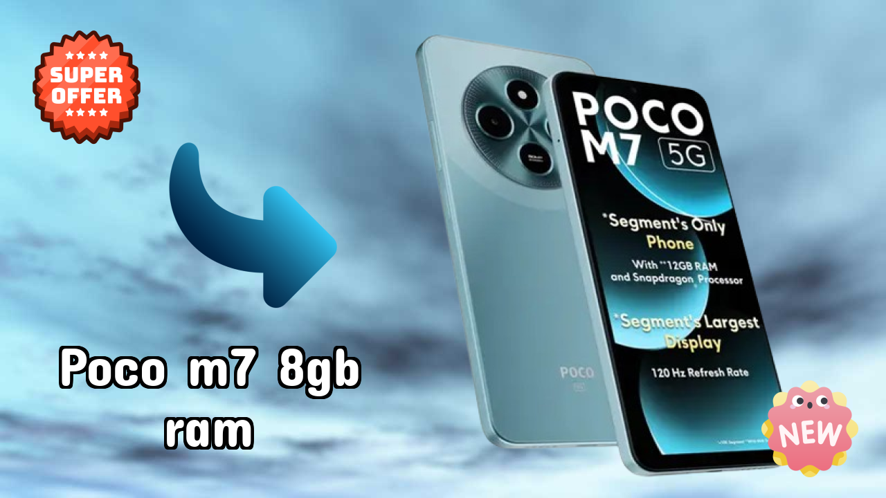 ₹9,498 पर POCO M7 8GB RAM - क्या आपको अभी इसे खरीदना चाहिए?