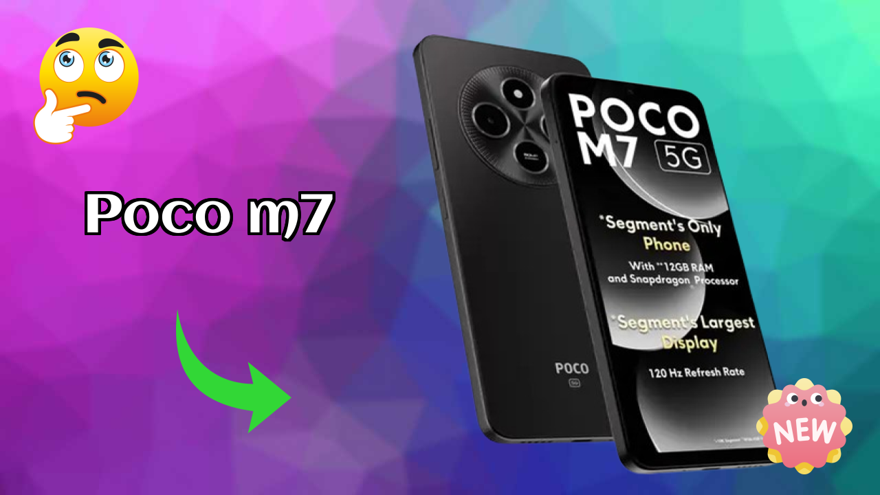 POCO M7 2026: कैमरा 50 MP Rear Camera और लंबी लाइफ बैटरी