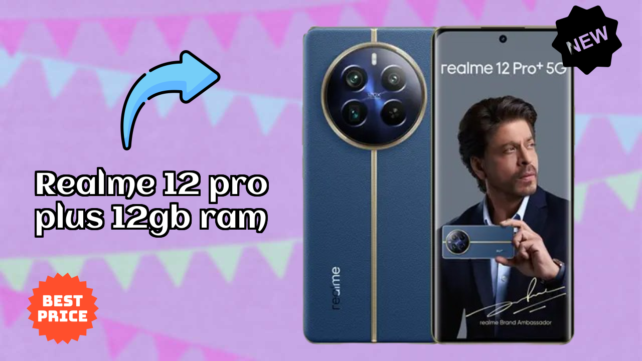Realme 12 Pro Plus 12GB RAM शो: 12 GB RAM गेमिंग चेक