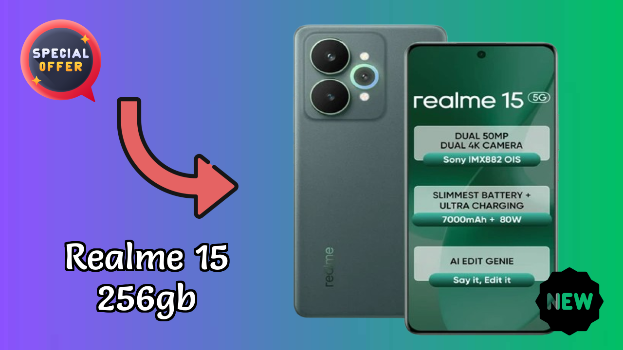 Realme 15 256GB बैटरी रिव्यु: 7000 MAh चार्जिंग टाइम