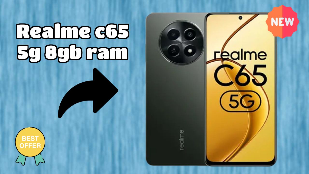 Realme C65 5G 8GB RAM शो: 8 GB RAM गेमिंग रिव्यु