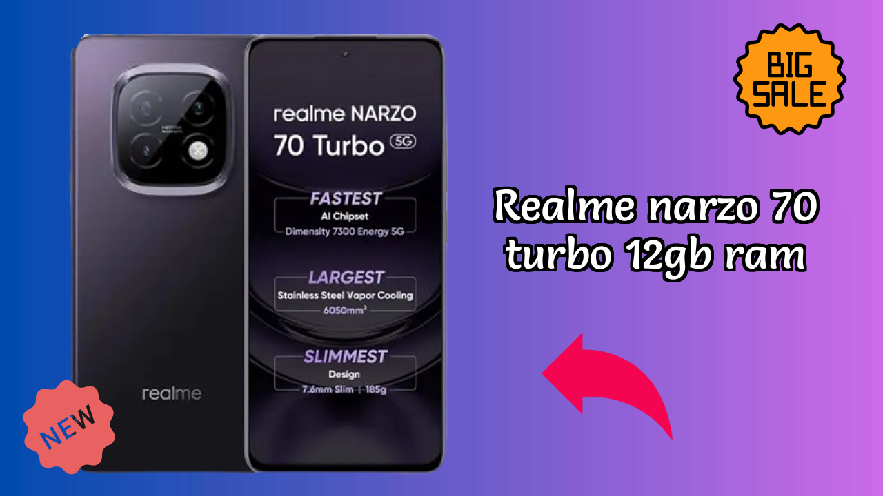 Realme Narzo 70 Turbo 12GB RAM कैमरा टेस्ट: 50 MP + 2 MP Rear Camera रियल फोटो