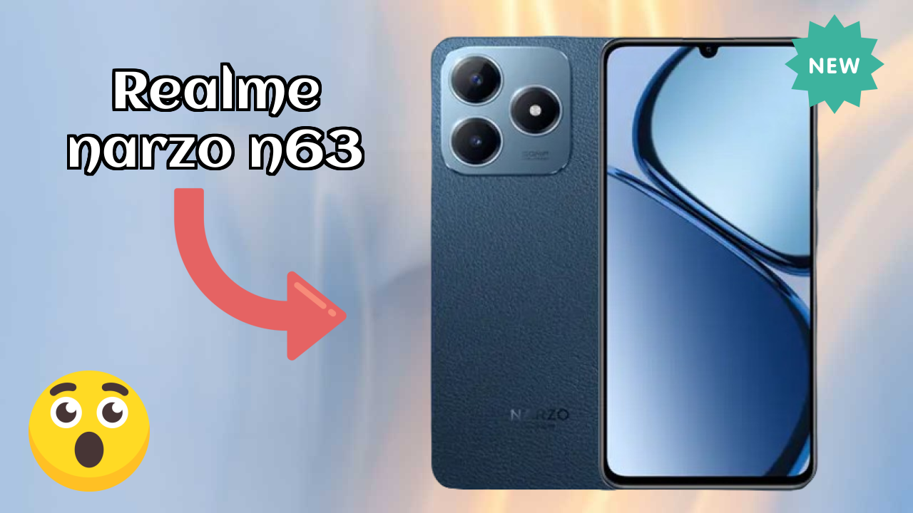 Realme Narzo N63 डिस्प्ले तकनीक: 6.74 Inches (17.12 Cm) स्क्रीन