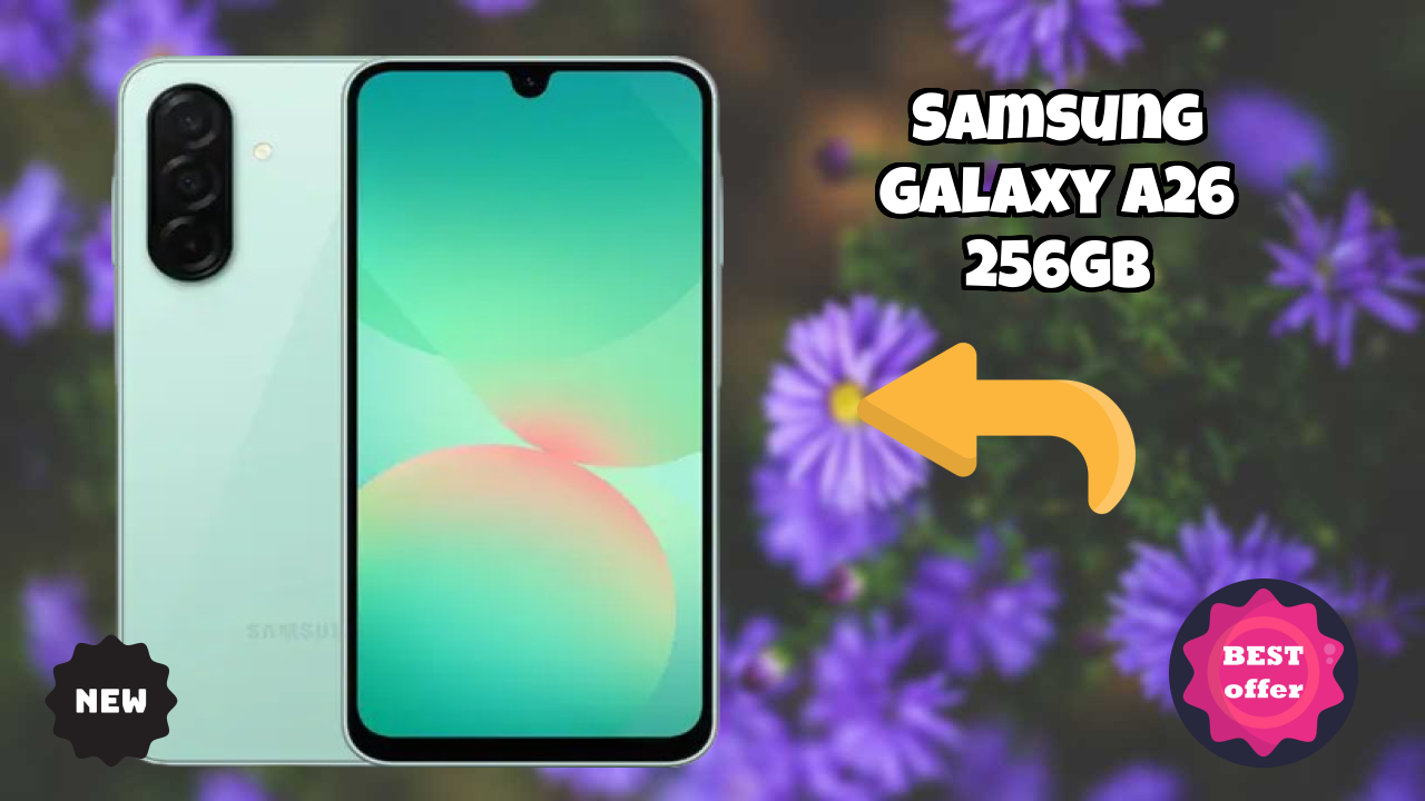 Samsung Galaxy A26 256GB 2026: कैमरा और लंबी लाइफ बैटरी विभिन्न कंपनियों के 