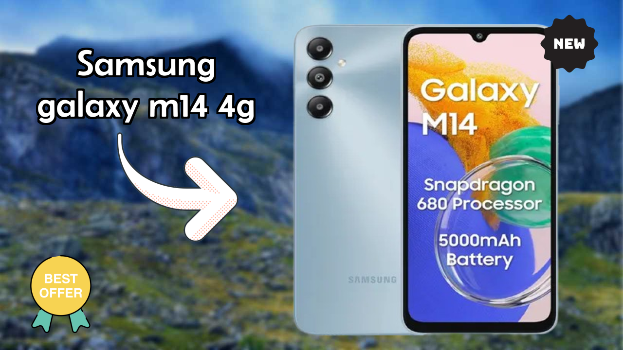 Samsung Galaxy M14 4G डिस्प्ले साइज़: 6.7 Inches (17.02 Cm) स्क्रीन क्वॉलिटी