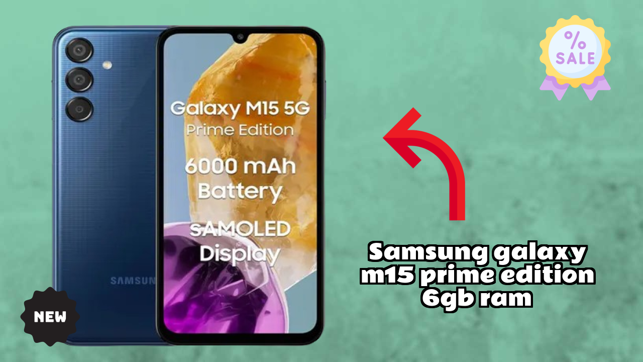 Samsung Galaxy M15 Prime Edition 6GB RAM कैमरा क्वॉलिटी: 50 MP + 5 MP + 2 MP Rear Camera कम रोशनी