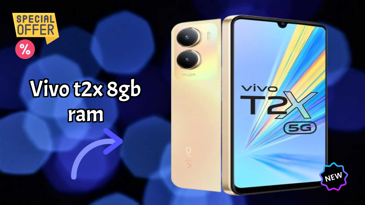 Vivo T2x 8GB RAM क़ीमत गिरावट: सिर्फ ₹14,999 उपलब्ध