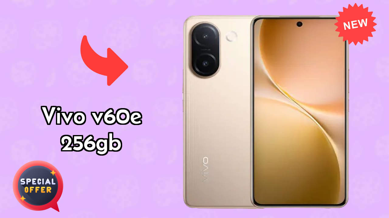 Vivo V60e 256GB क़ीमत गिरावट: सिर्फ ₹31,999 में उपलब्ध
