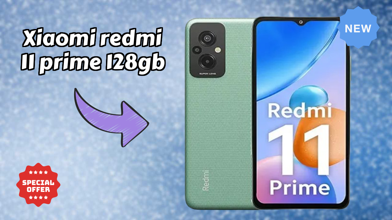 ₹11,999 पर Xiaomi Redmi 11 Prime 128GB - इस क़ीमत रेंज में बेस्ट फोन
