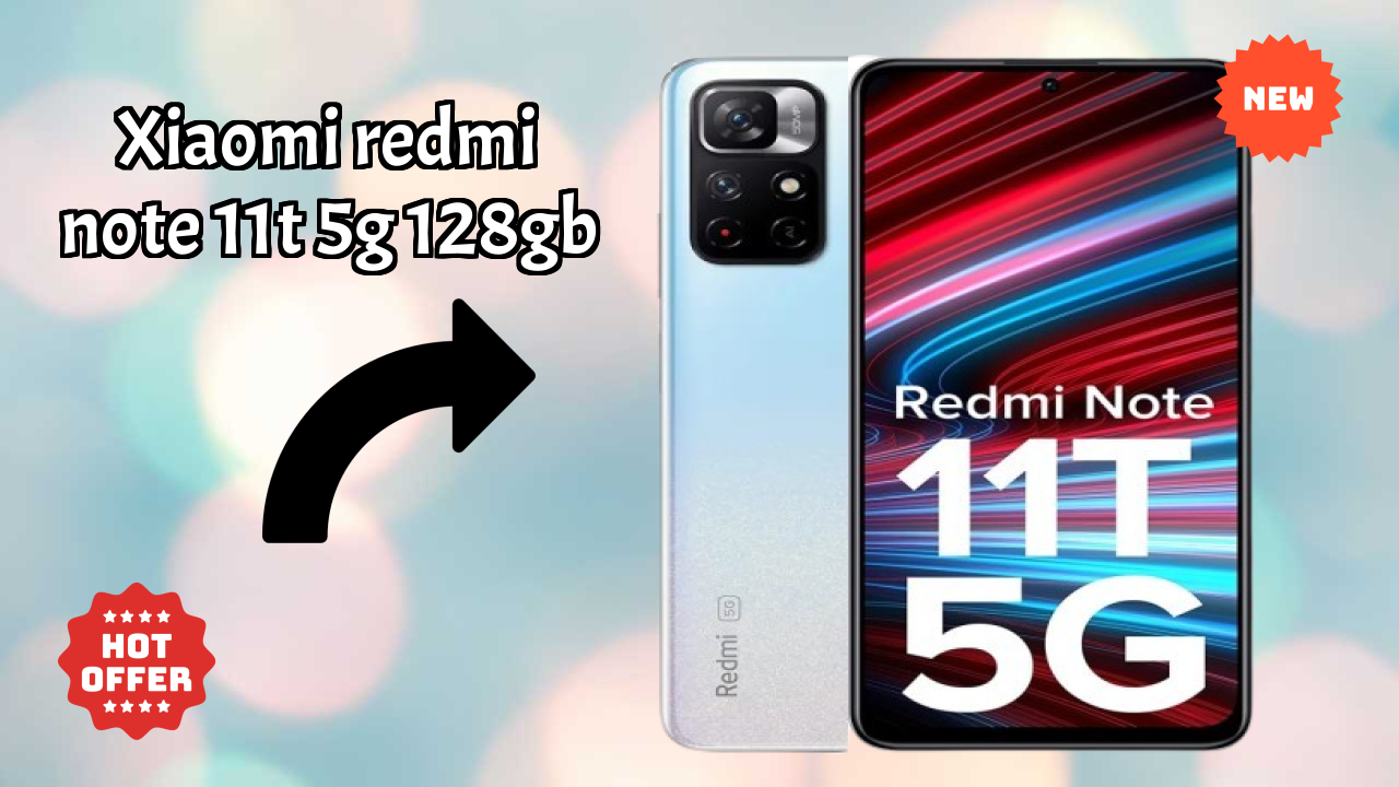Xiaomi Redmi Note 11T 5G 128GB बैटरी लाइफ: 5000 MAh चार्जिंग स्पीड